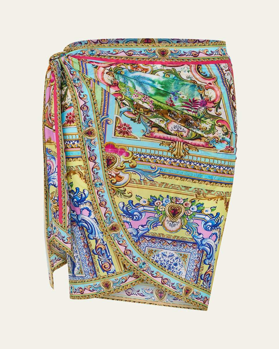 Spirit of Santa Maria Sarong Coverup